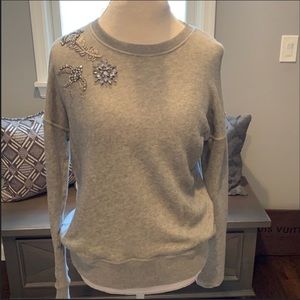 ⭐️J.Crew Jeweled Embellished Sweater ⭐️